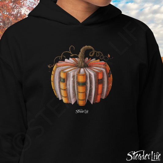Pumpkin Novelty - Dark Kids Hoodie