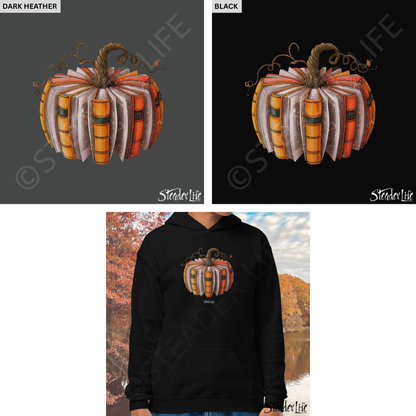 Pumpkin Novelty - Dark Kids Hoodie