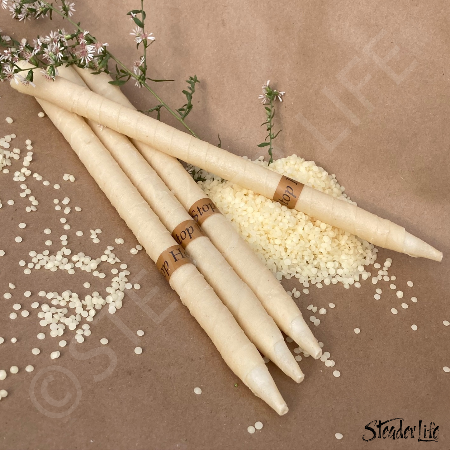 Organic Beeswax Ear Candles | Family Pack 16 Count