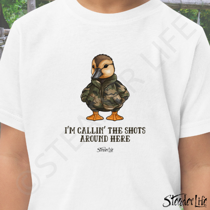 Callin' The Shots Boy Duck - Toddler Tee