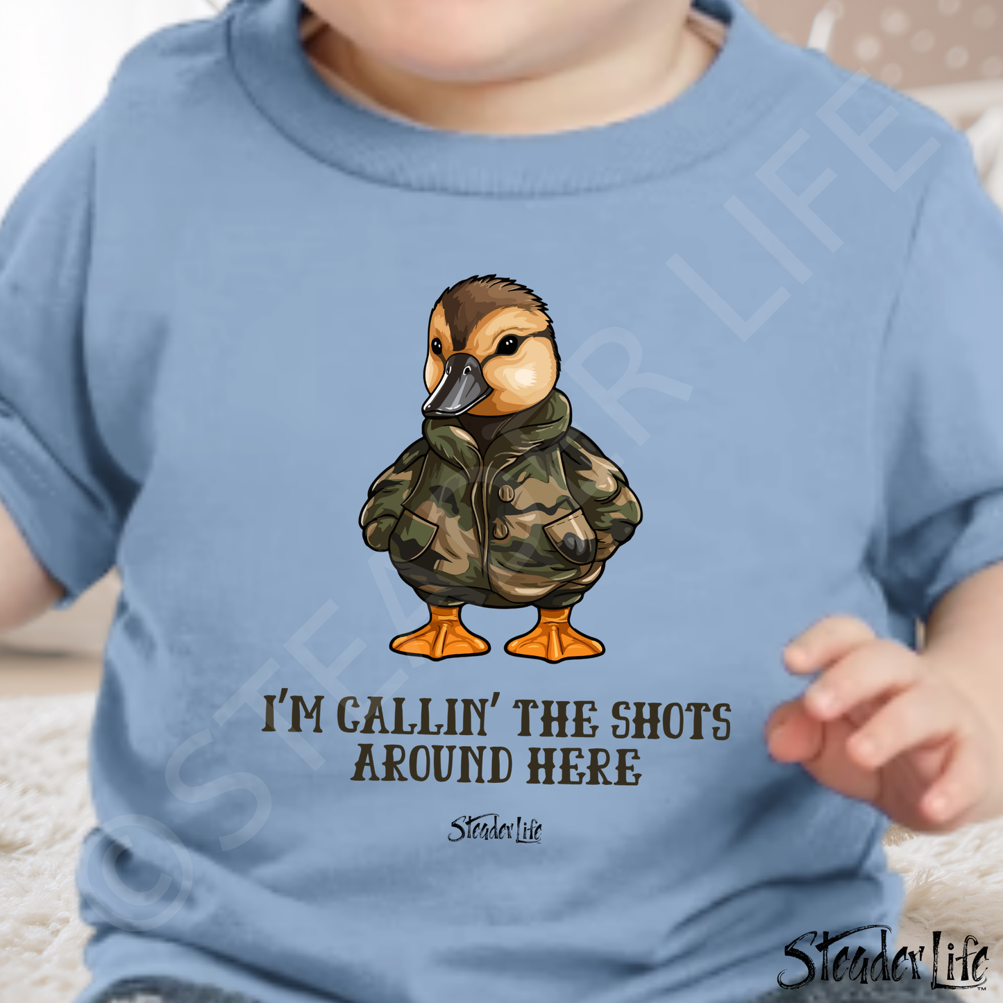 Callin' The Shots Boy Duck - Baby Tee