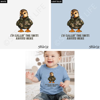 Callin' The Shots Boy Duck - Baby Tee