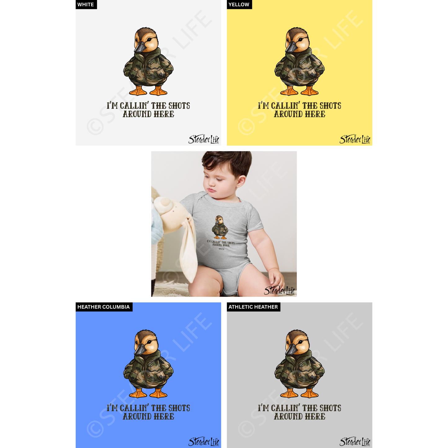 Callin' The Shots Boy Duck - Baby Funsie