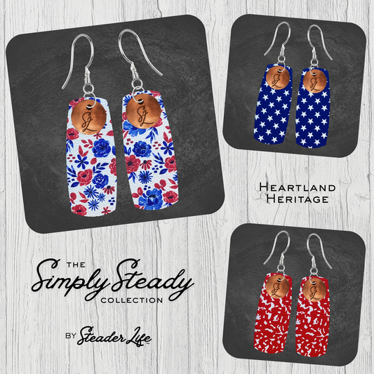 Heartland Heritage | Simply Steady 3-Pair Earring Set