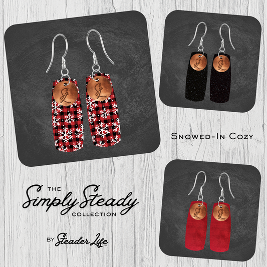 Snowed-In Cozy | Simply Steady 3-Pair Earring Set