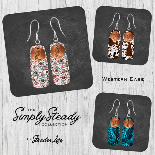 Western Ease | Simply Steady 3-Pair Earring Set