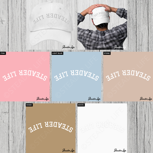 Flip Out White | Puff Emb Classic Cotton Ball Cap