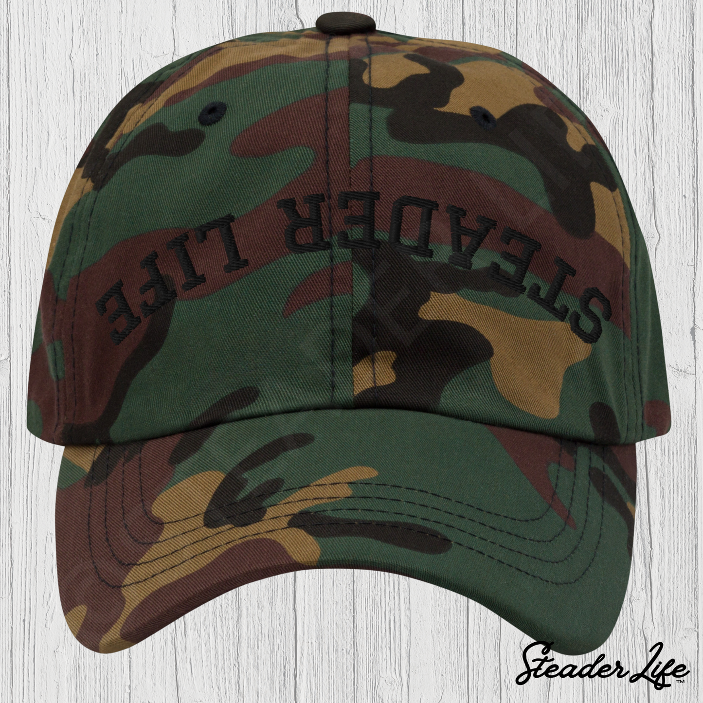 Flip Out Camo | Puff Emb Classic Ball Cap