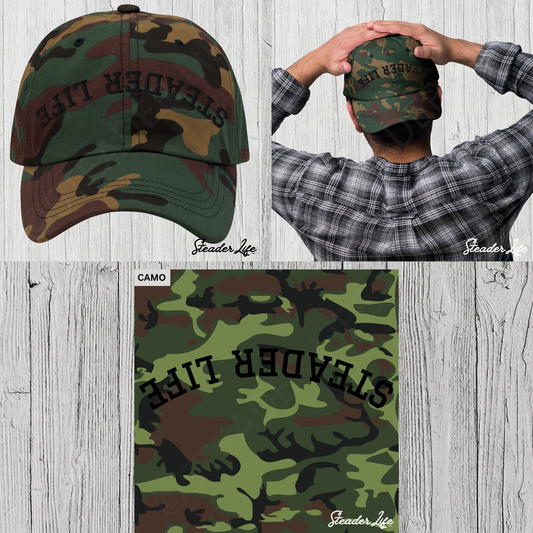 Flip Out Camo | Puff Emb Classic Ball Cap