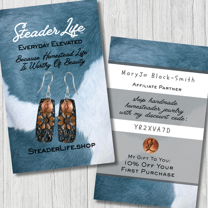 GrowSteady™ Affiliate Program Share Cards | Set Of 50