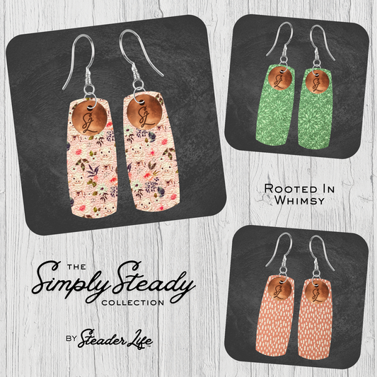 Rooted In Whimsy | Simply Steady 3-Pair Earring Set
