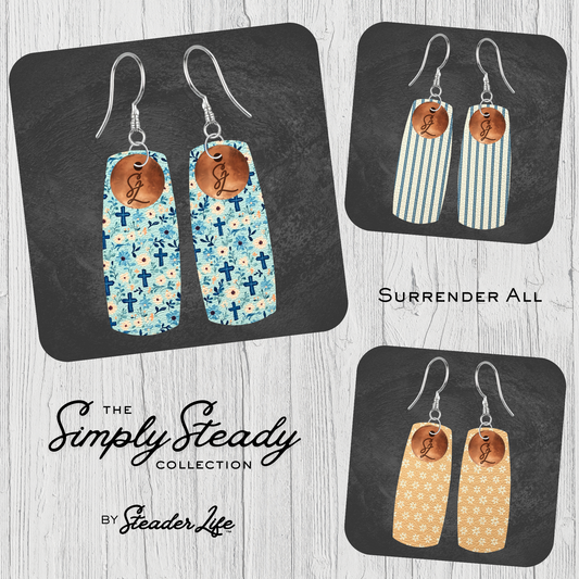 Surrender All | Simply Steady 3-Pair Earring Set